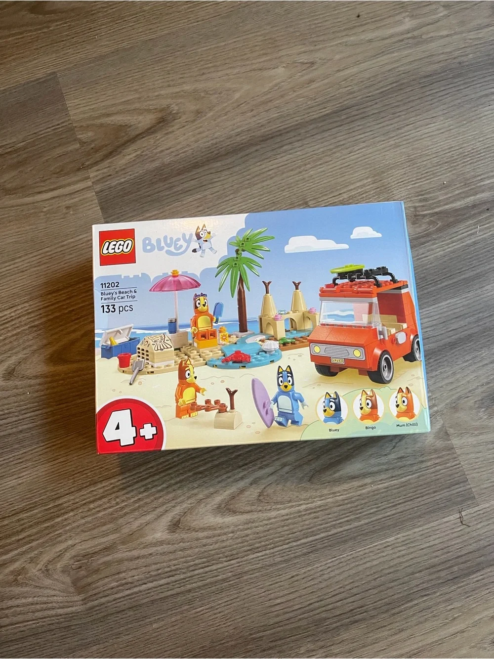 LEGO Bluey: Bluey’s Beach & Family Car Trip Building Set 11202 NEW